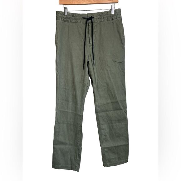 Bldwn drawstring green mens pants small Gorpcore athleisure grunge outdoor - Picture 1 of 11